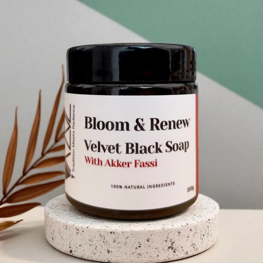 Moroccan Black Soap with Akker Fassi