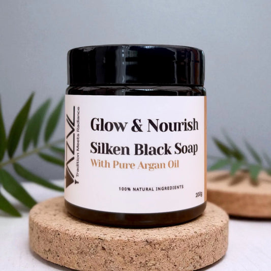 Moroccan Black soap with Argan oil