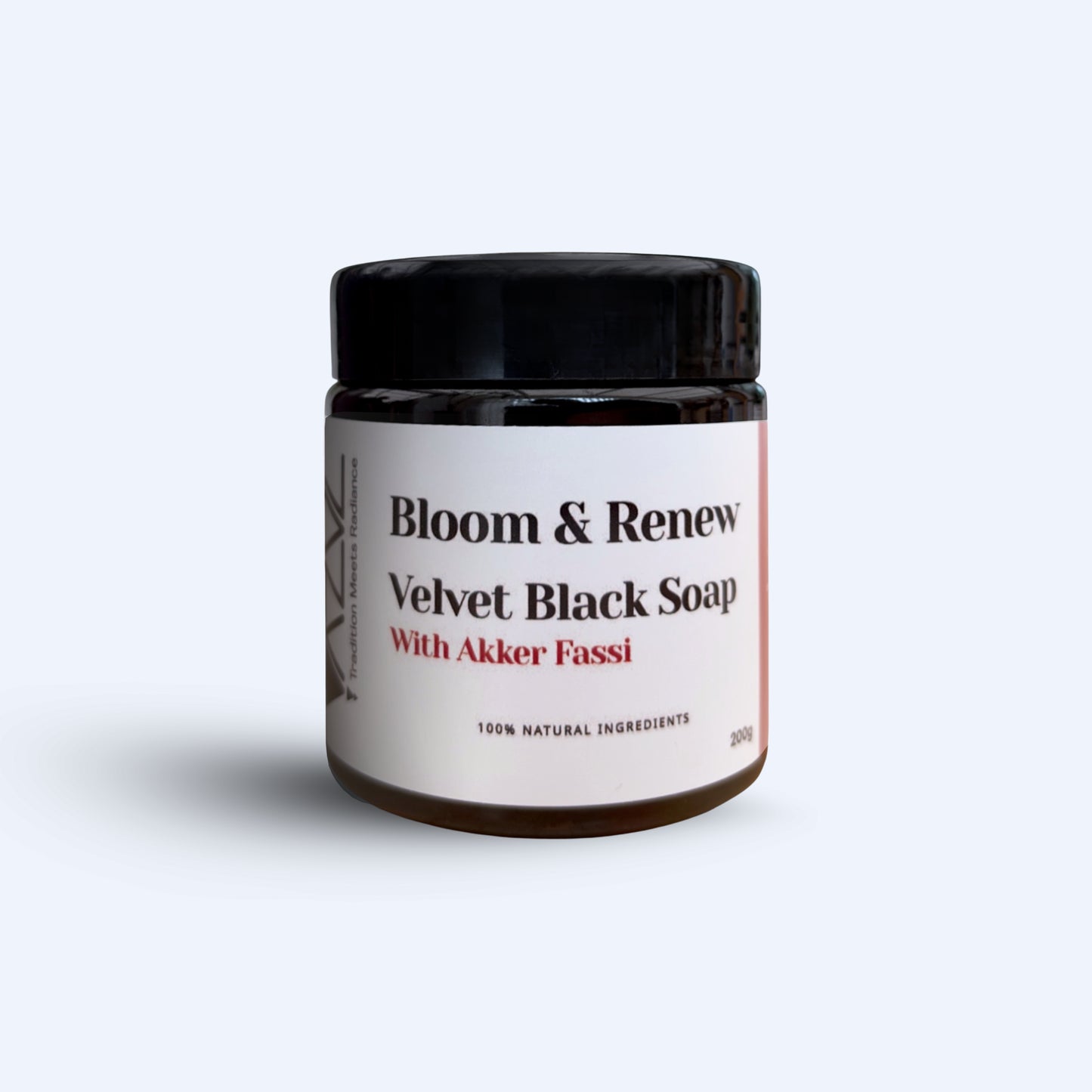 Moroccan Black Soap with Akker Fassi