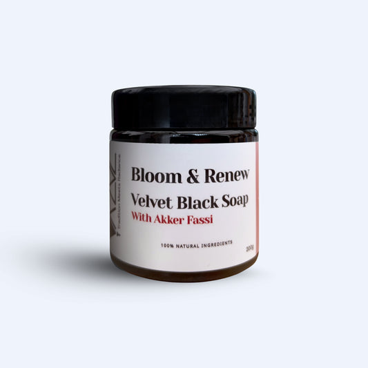 Moroccan Black Soap with Akker Fassi