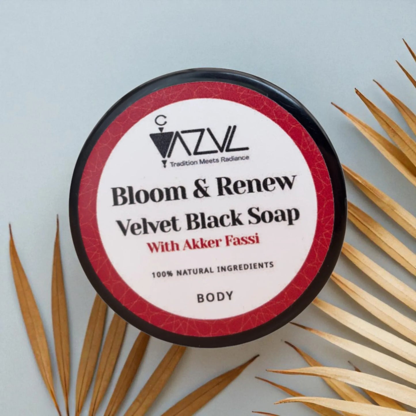 Moroccan Black Soap with Akker Fassi