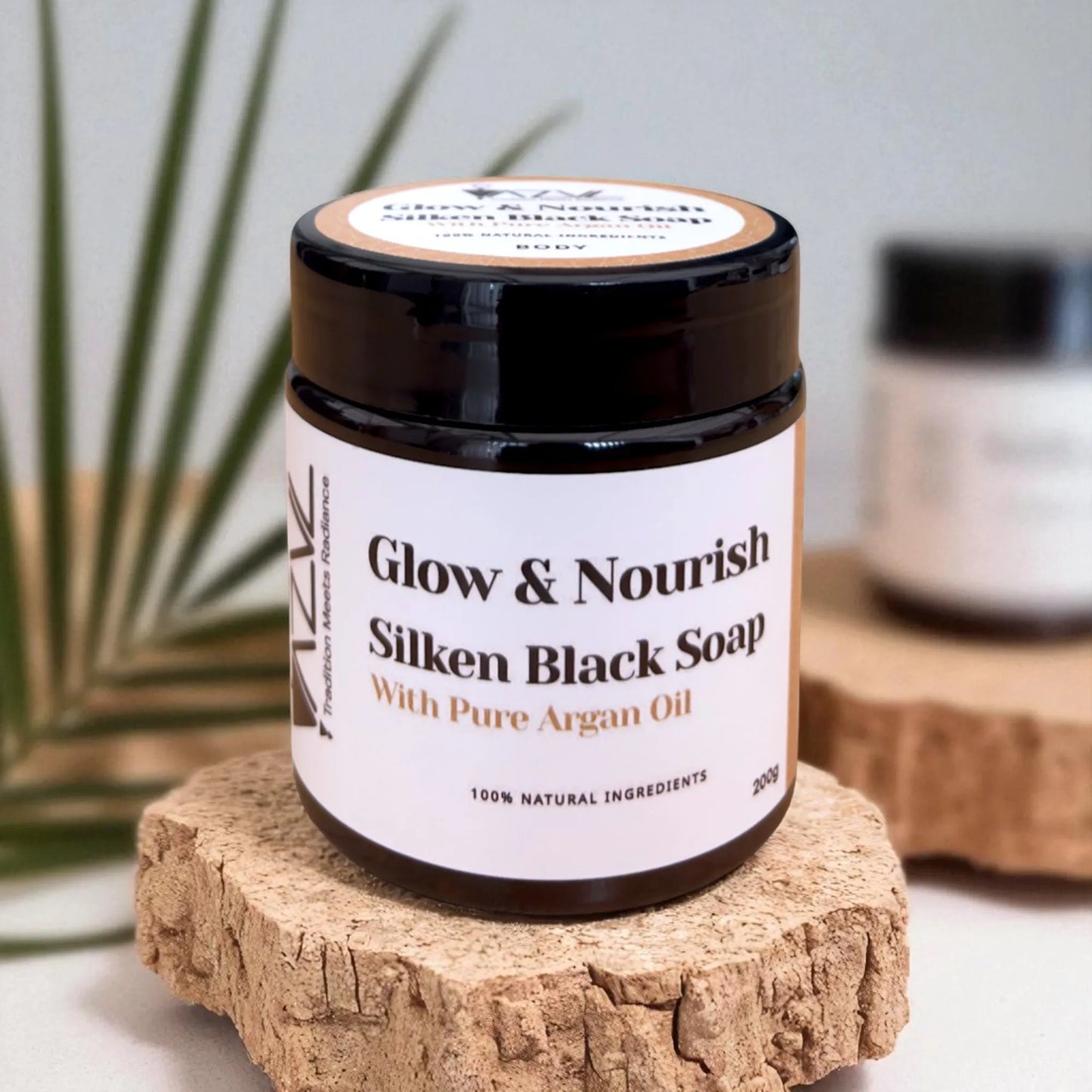 Moroccan Black soap with Argan oil